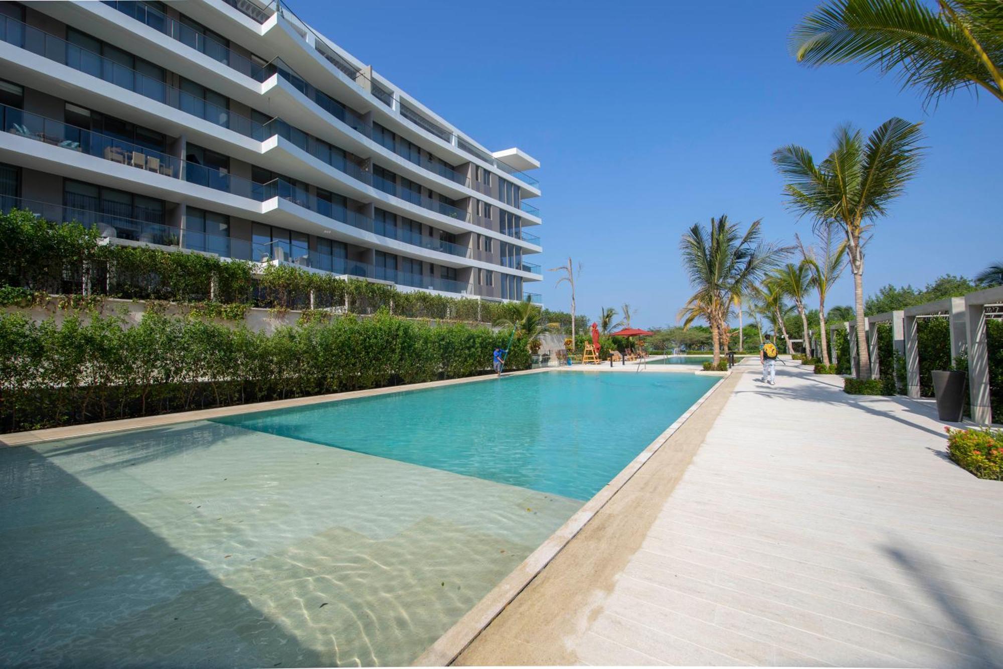 Exclusivo Resort Frente Al Mar, Playa Privada, Piscinas Cartagena Esterno foto