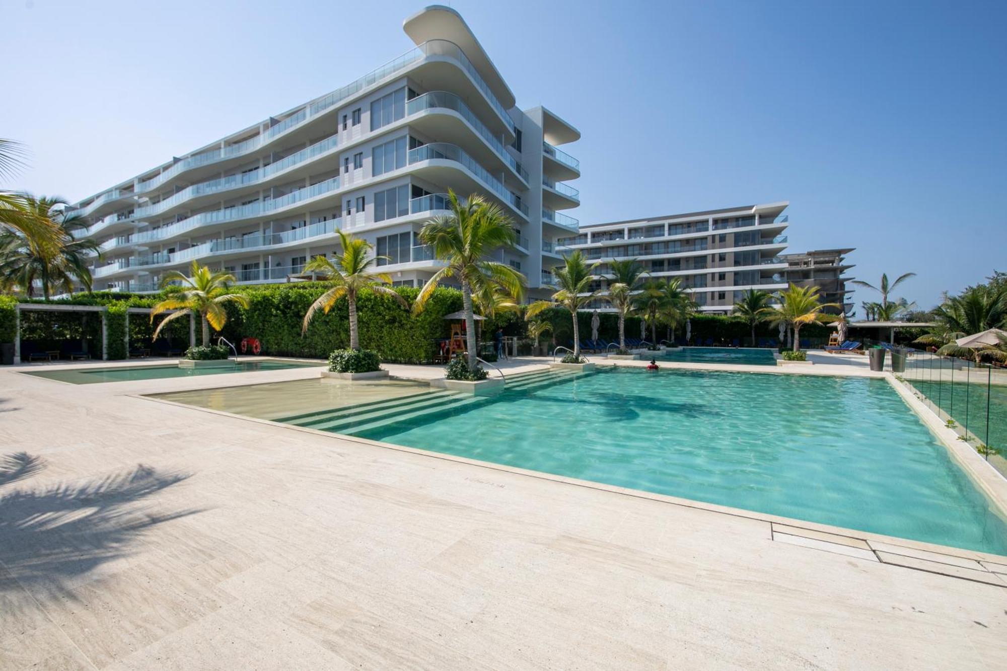 Exclusivo Resort Frente Al Mar, Playa Privada, Piscinas Cartagena Esterno foto